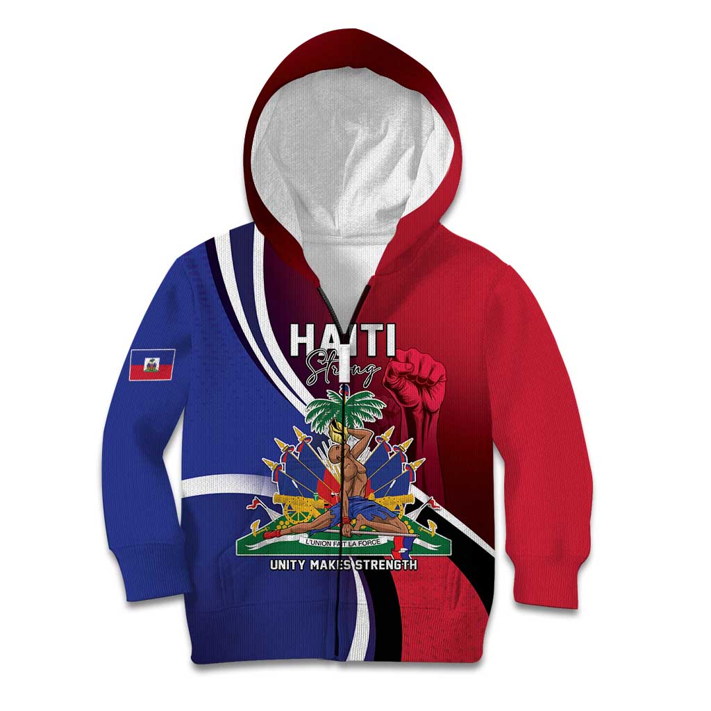 Haiti Strong Kid Hoodie Kenbe Fem Ayiti