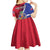Haiti Strong Kid Short Sleeve Dress Kenbe Fem Ayiti