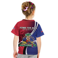 Haiti Strong Kid T Shirt Kenbe Fem Ayiti