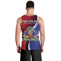 Haiti Strong Men Tank Top Kenbe Fem Ayiti