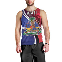 Haiti Strong Men Tank Top Kenbe Fem Ayiti