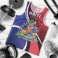 Haiti Strong Men Tank Top Kenbe Fem Ayiti
