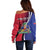 Haiti Strong Off Shoulder Sweater Kenbe Fem Ayiti