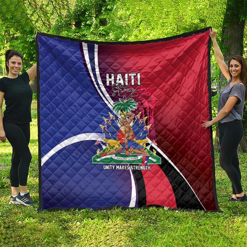 Haiti Strong Quilt Kenbe Fem Ayiti