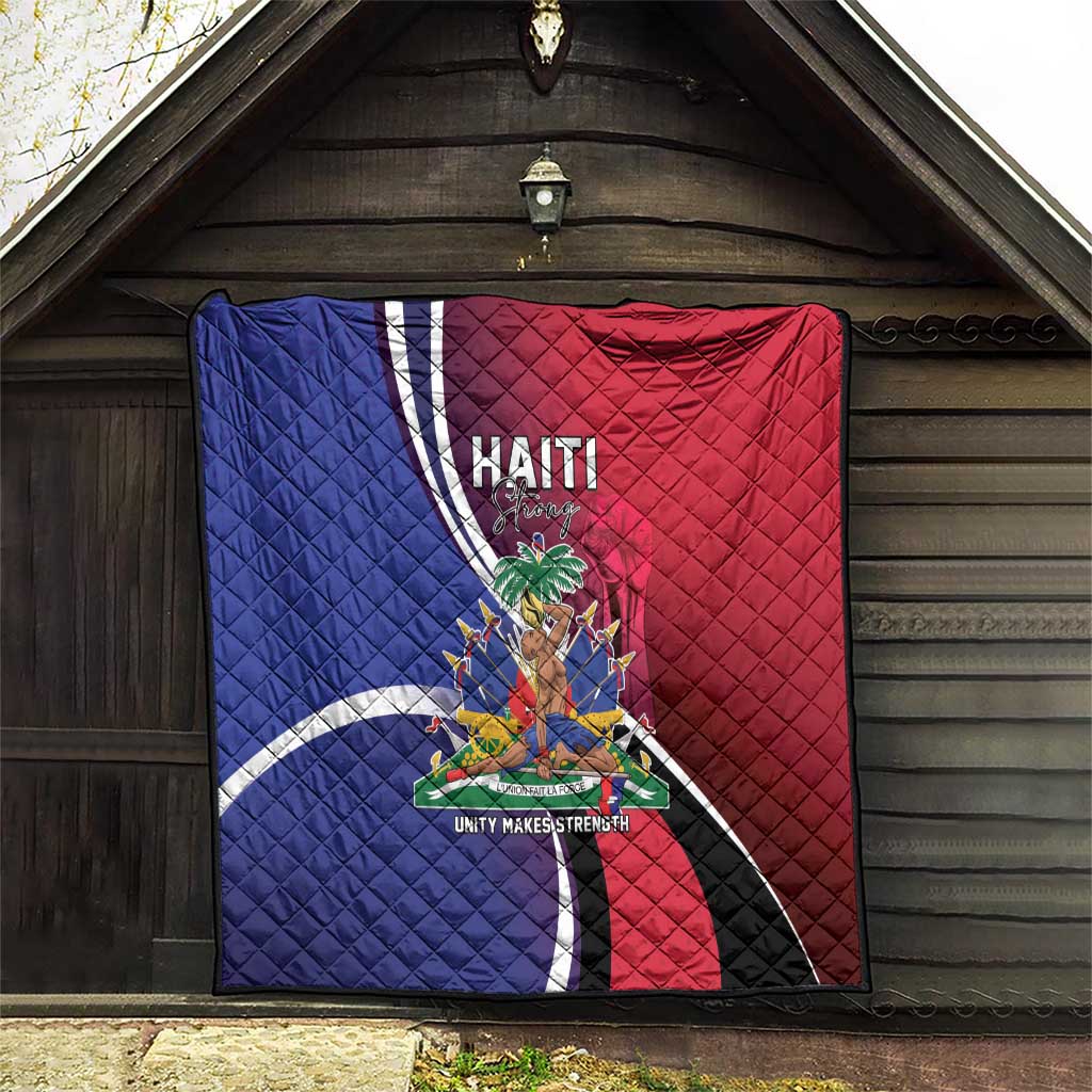 Haiti Strong Quilt Kenbe Fem Ayiti