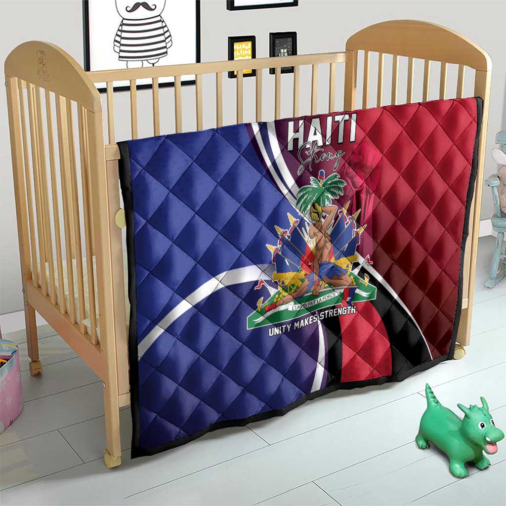 Haiti Strong Quilt Kenbe Fem Ayiti