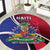 Haiti Strong Round Carpet Kenbe Fem Ayiti