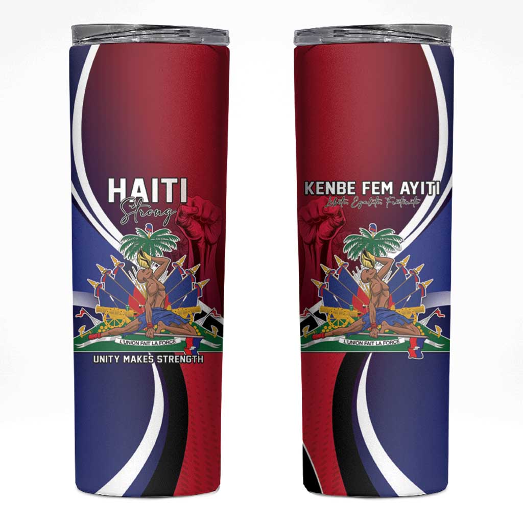 Haiti Strong Skinny Tumbler Kenbe Fem Ayiti