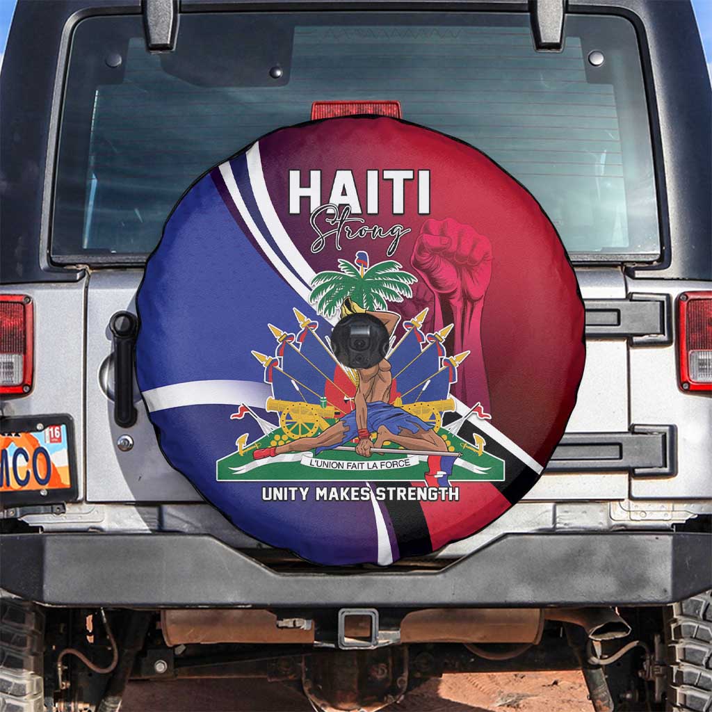 Haiti Strong Spare Tire Cover Kenbe Fem Ayiti