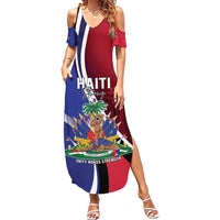 Haiti Strong Summer Maxi Dress Kenbe Fem Ayiti