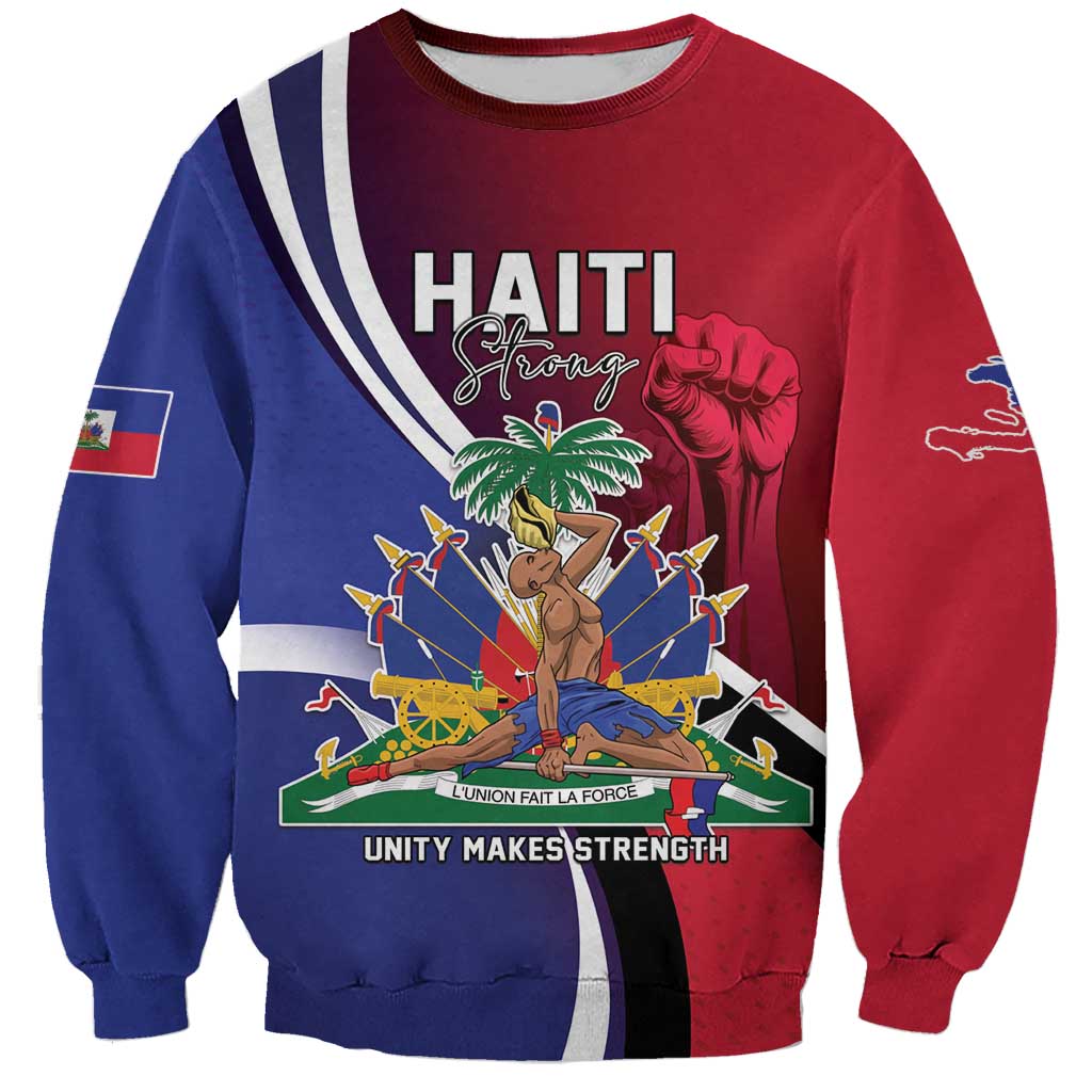 Haiti Strong Sweatshirt Kenbe Fem Ayiti