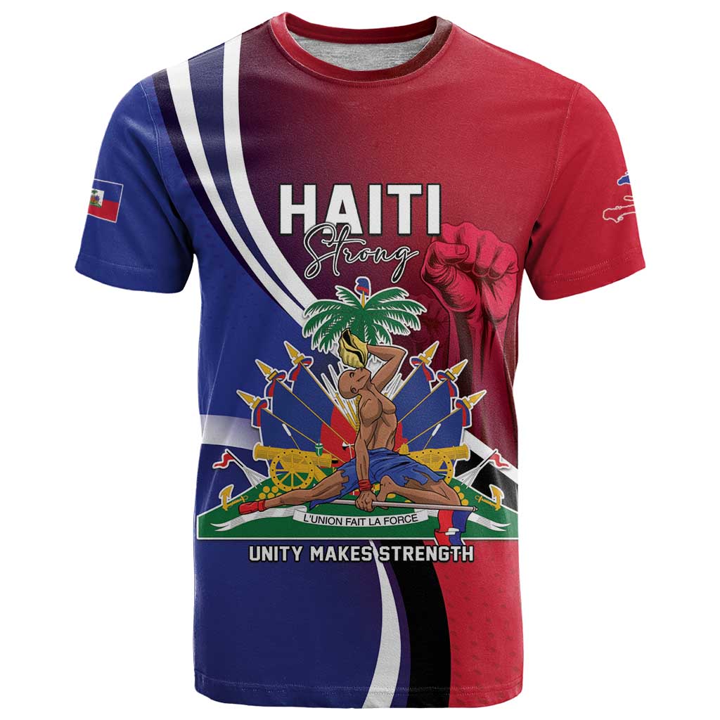 Haiti Strong T Shirt Kenbe Fem Ayiti