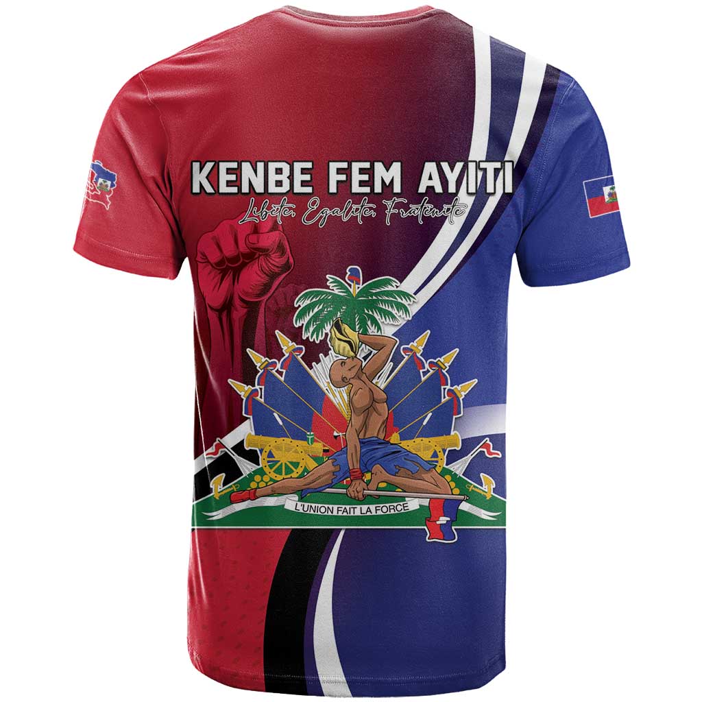 Haiti Strong T Shirt Kenbe Fem Ayiti