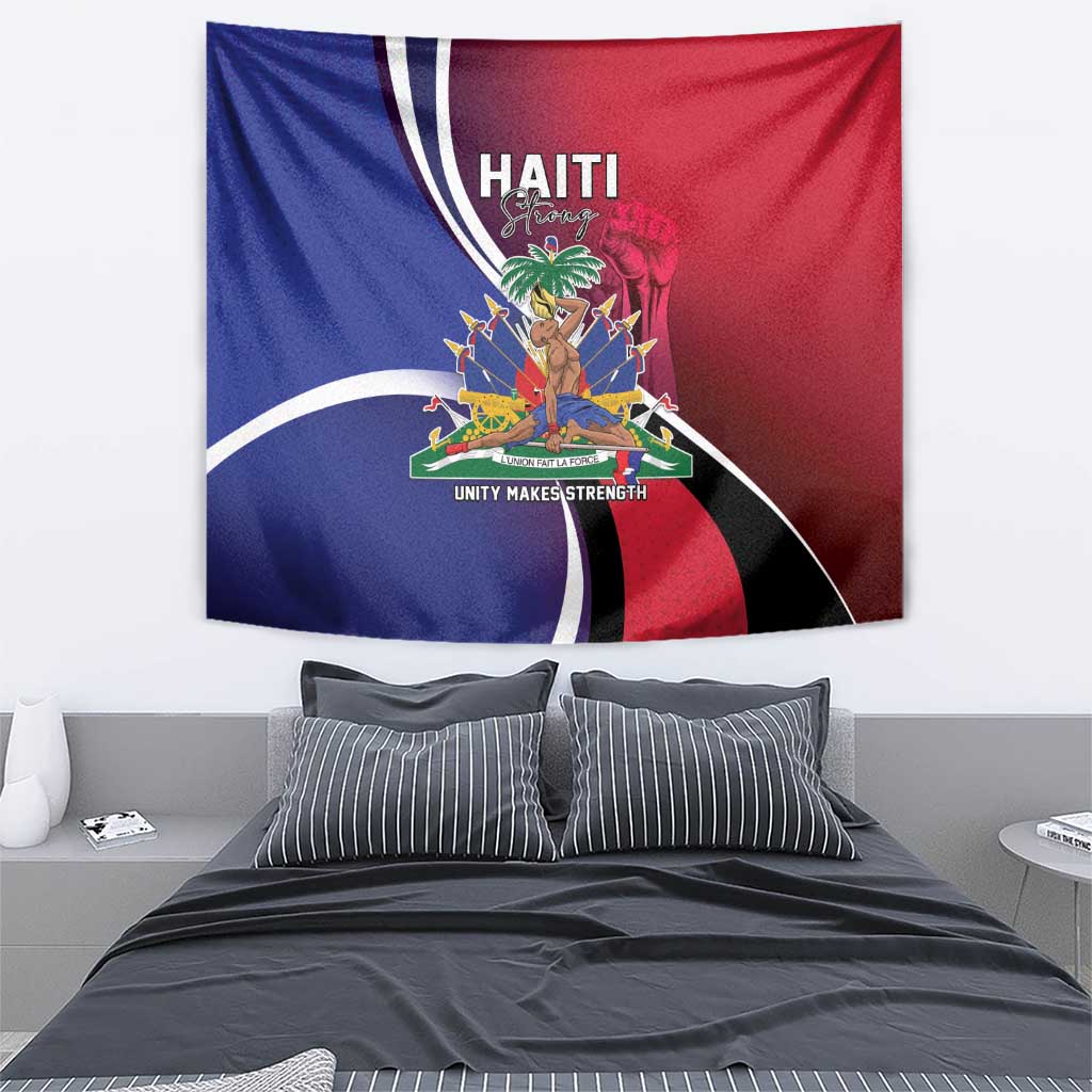 Haiti Strong Tapestry Kenbe Fem Ayiti