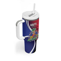 Haiti Strong Tumbler With Handle Kenbe Fem Ayiti
