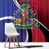 Haiti Strong Window Curtain Kenbe Fem Ayiti