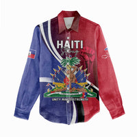 Haiti Strong Women Casual Shirt Kenbe Fem Ayiti