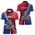 Haiti Strong Women Polo Shirt Kenbe Fem Ayiti