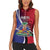 Haiti Strong Women Sleeveless Polo Shirt Kenbe Fem Ayiti
