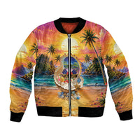 Haiti Bomber Jacket The Pearl Of The Antilles