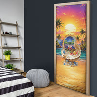 Haiti Door Cover The Pearl Of The Antilles