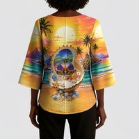 Haiti Kimono Sleeve Blouse The Pearl Of The Antilles
