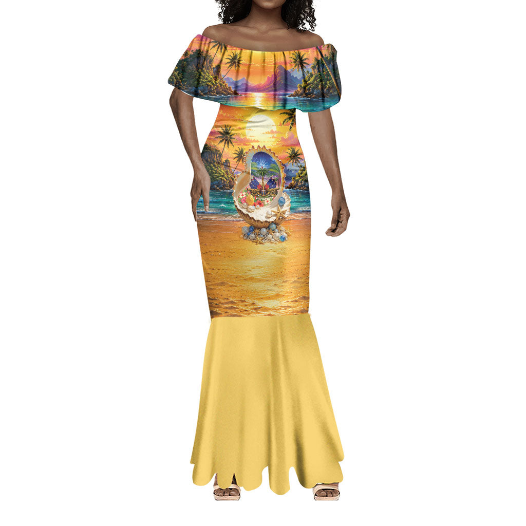 Haiti Mermaid Dress The Pearl Of The Antilles