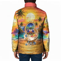Haiti Padded Jacket The Pearl Of The Antilles
