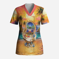 Haiti Scrub Top The Pearl Of The Antilles