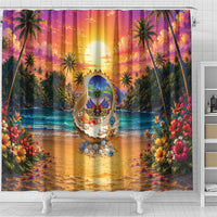 Haiti Shower Curtain The Pearl Of The Antilles