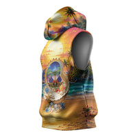 Haiti Sleeveless Hoodie The Pearl Of The Antilles