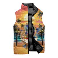 Haiti Sleeveless Puffer Jacket The Pearl Of The Antilles