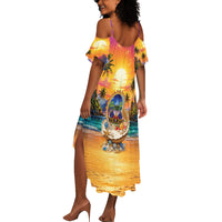 Haiti Summer Maxi Dress The Pearl Of The Antilles