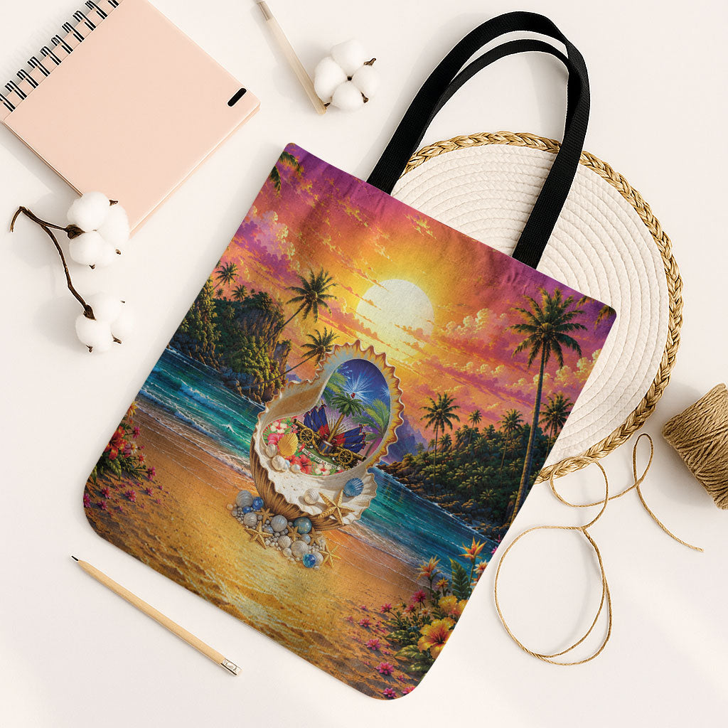 Haiti Tote Bag The Pearl Of The Antilles