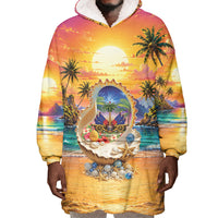 Haiti Wearable Blanket Hoodie The Pearl Of The Antilles