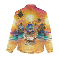 Haiti Women Casual Shirt The Pearl Of The Antilles