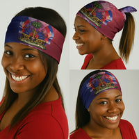 Haitian Zoe Neck Gaiter Roaring Lion With Coat Of Arms