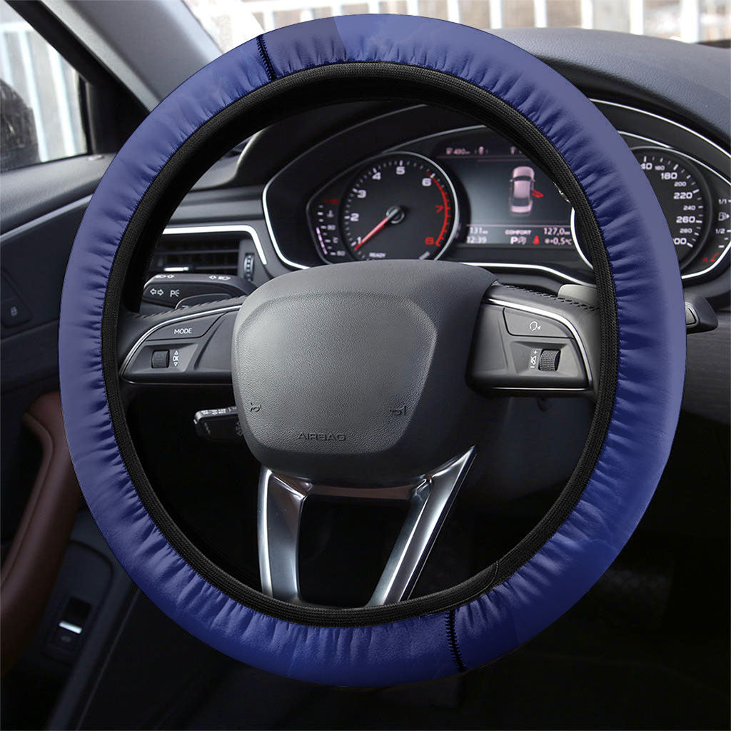 Haitian Zoe Steering Wheel Cover Roaring Lion With Coat Of Arms