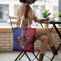 Haitian Zoe Tote Bag Roaring Lion With Coat Of Arms