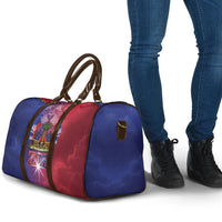 Haitian Zoe Travel Bag Roaring Lion With Coat Of Arms