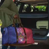 Haitian Zoe Travel Bag Roaring Lion With Coat Of Arms