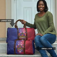 Haitian Zoe Travel Bag Roaring Lion With Coat Of Arms
