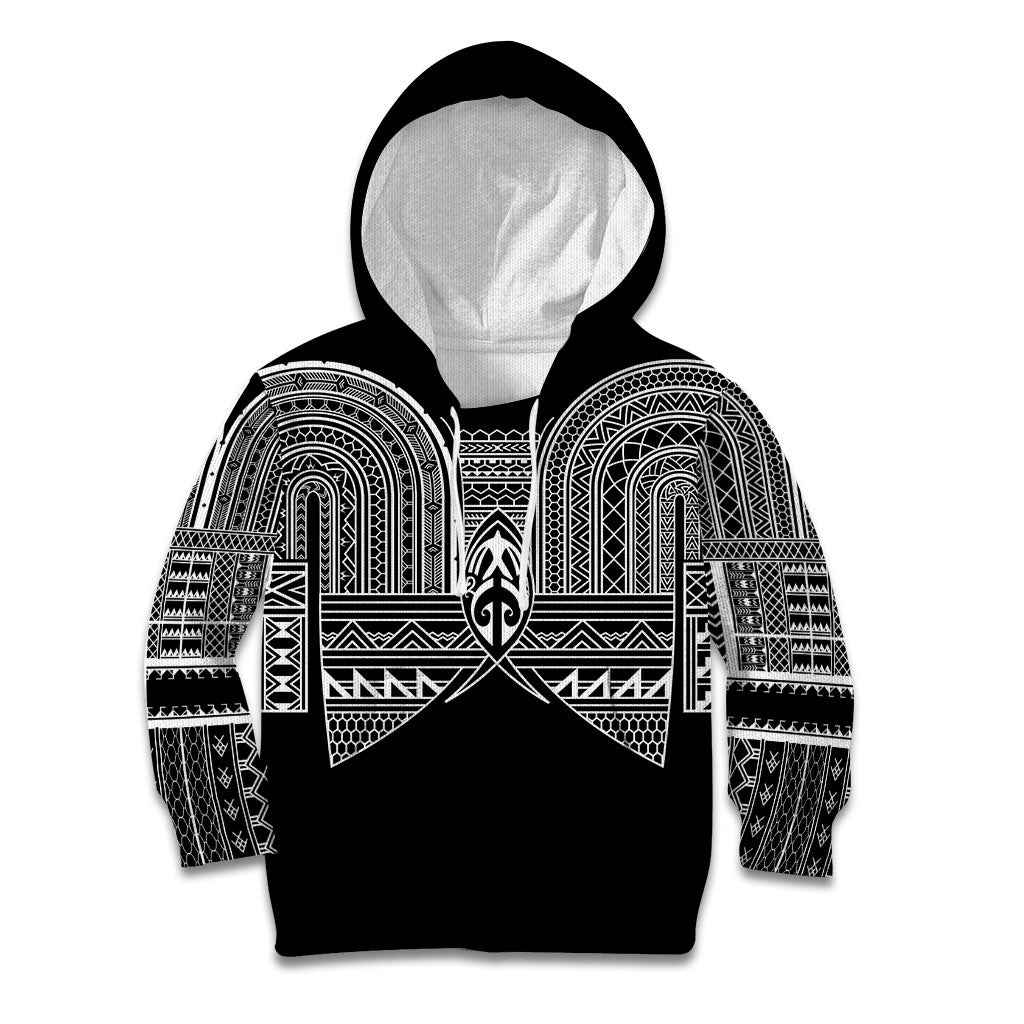 Philippines Igorot Tribal Inspired Kid Hoodie Black Version