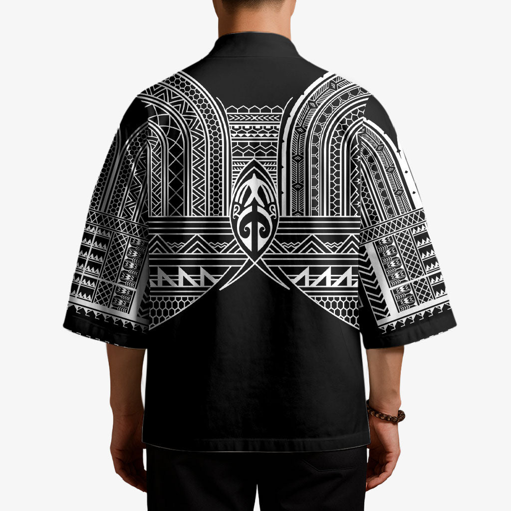 Philippines Igorot Tribal Inspired Kimono Black Version