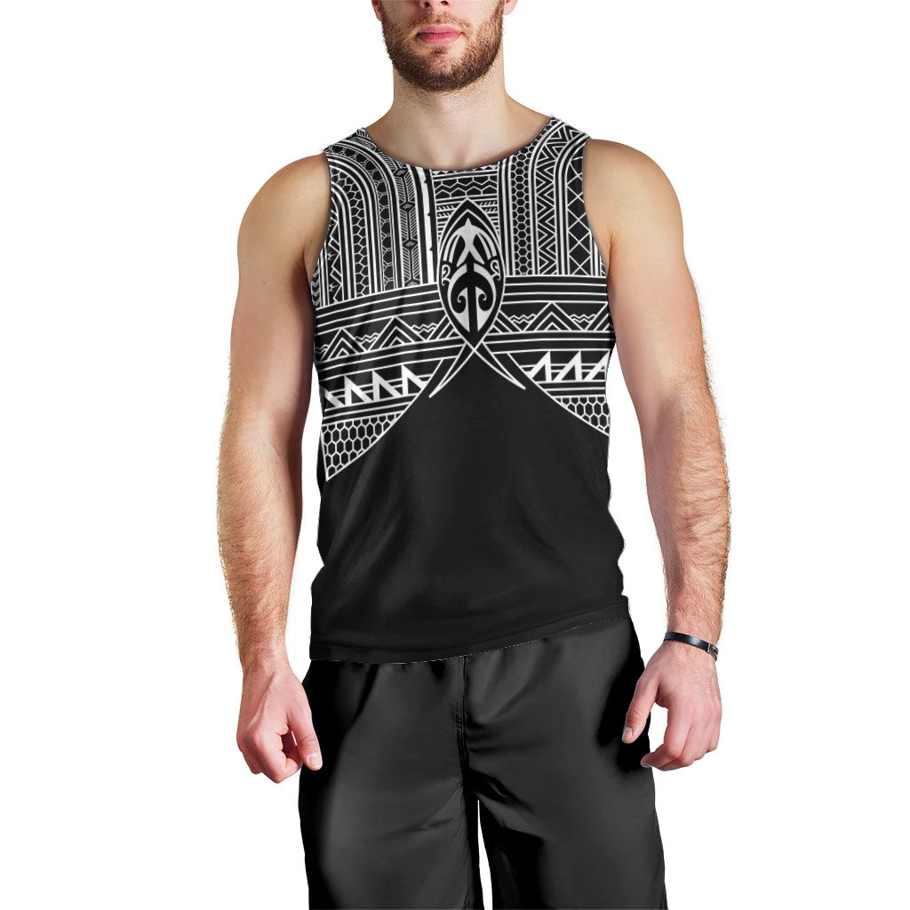 Philippines Igorot Tribal Inspired Men Tank Top Black Version