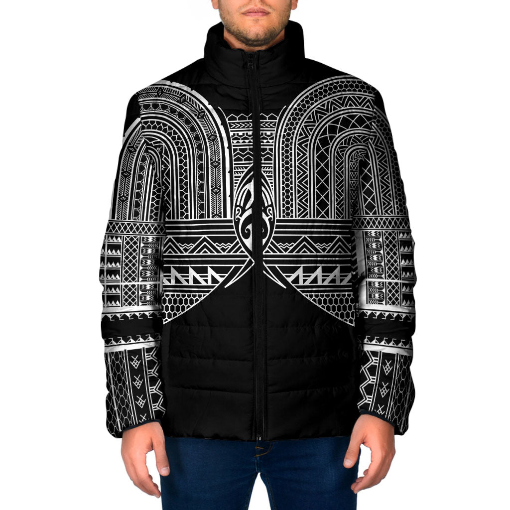 Philippines Igorot Tribal Inspired Padded Jacket Black Version