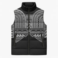 Philippines Igorot Tribal Inspired Sleeveless Puffer Jacket Black Version