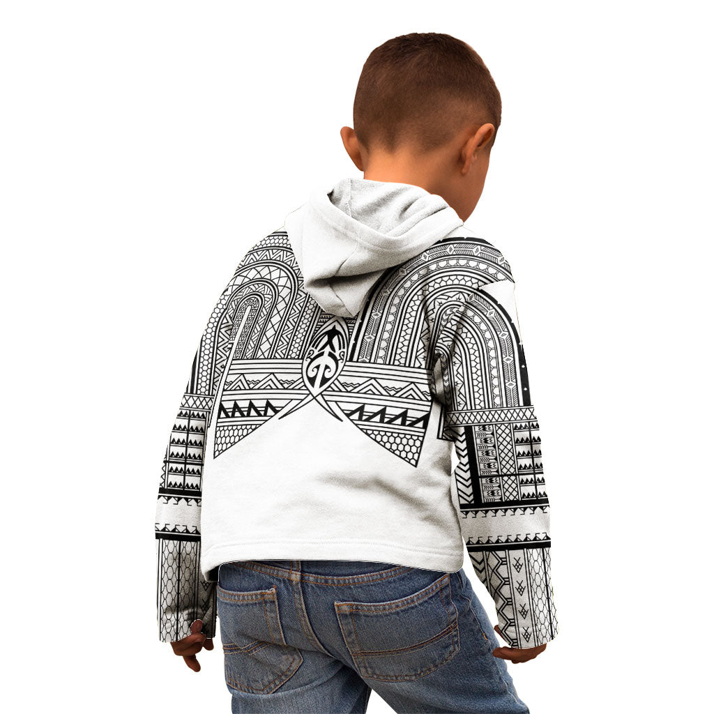 Philippines Igorot Tribal Inspired Kid Hoodie White Version