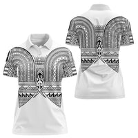 Philippines Igorot Tribal Inspired Women Polo Shirt White Version