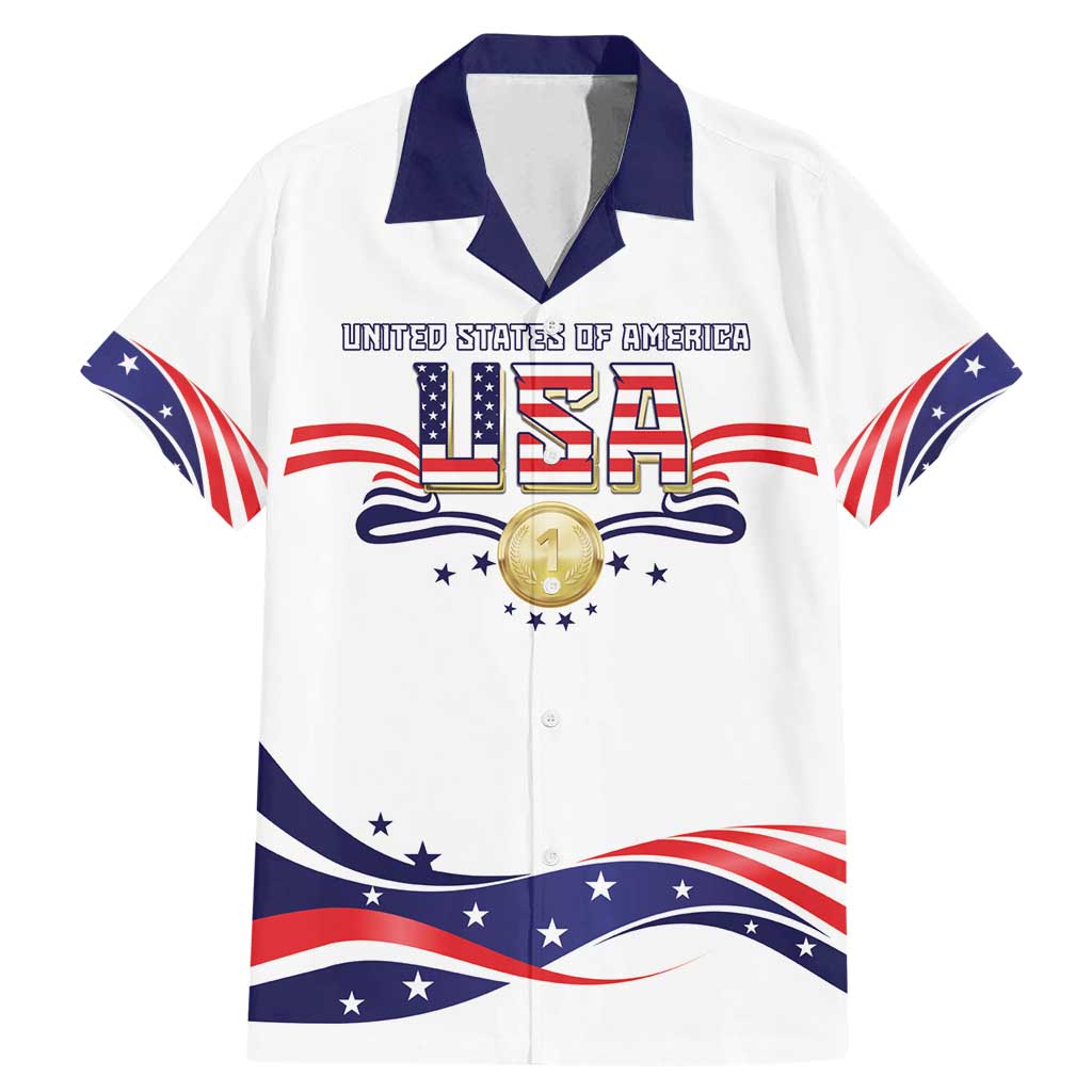 Custom USA 2024 Family Matching Mermaid Dress and Hawaiian Shirt Summer Sport Go United States LT05 - Wonder Print Shop